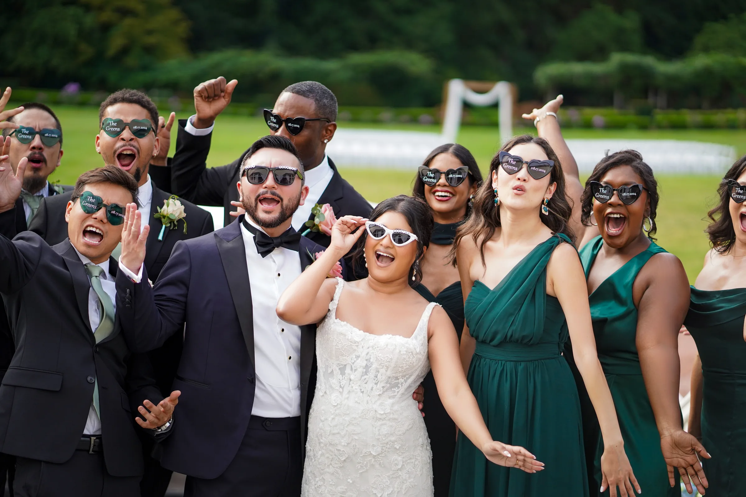 Candid documentary wedding photography example
